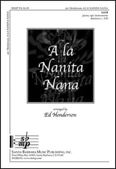 A La Nanita Nana SATB choral sheet music cover